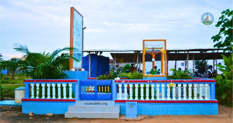Sanctuaire Notre Dame des Lagunes (Maria Tokpa) – Porto-Novo Maria kpota routesdefoi 1 768x407